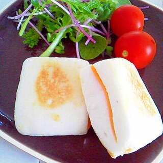 お弁当にも！簡単！はんぺんのチーズ挟み